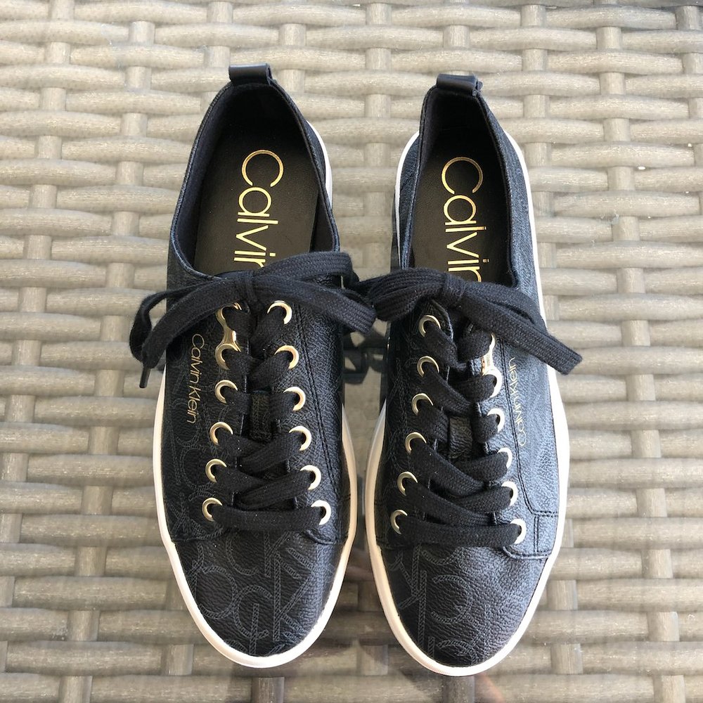 Calvin Klein Leather Sneakers